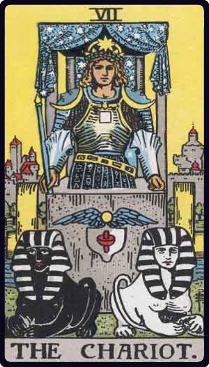 The Chariot tarot card