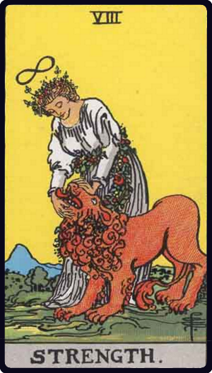 Fortitude tarot card