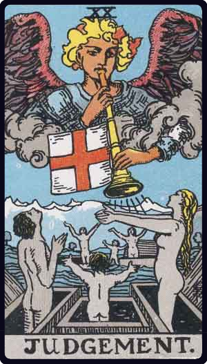 The Last Judgment tarot card